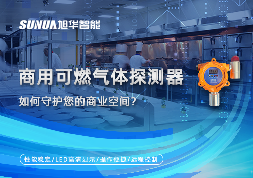 智慧预警，安心经营：商用可燃气体探测器如何守护您的商业空间？