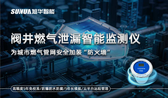 阀井燃气泄漏智慧监测仪